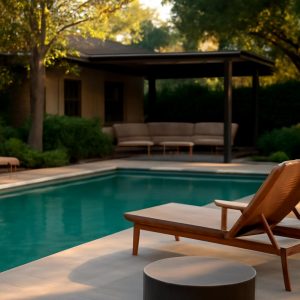 Варианты дизайна бассейна и зоны отдыха в частном доме